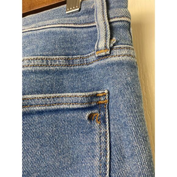 Madewell Stove Pipe Light Wash Denim Jean Women's Size 26 - Picture 7 of 11